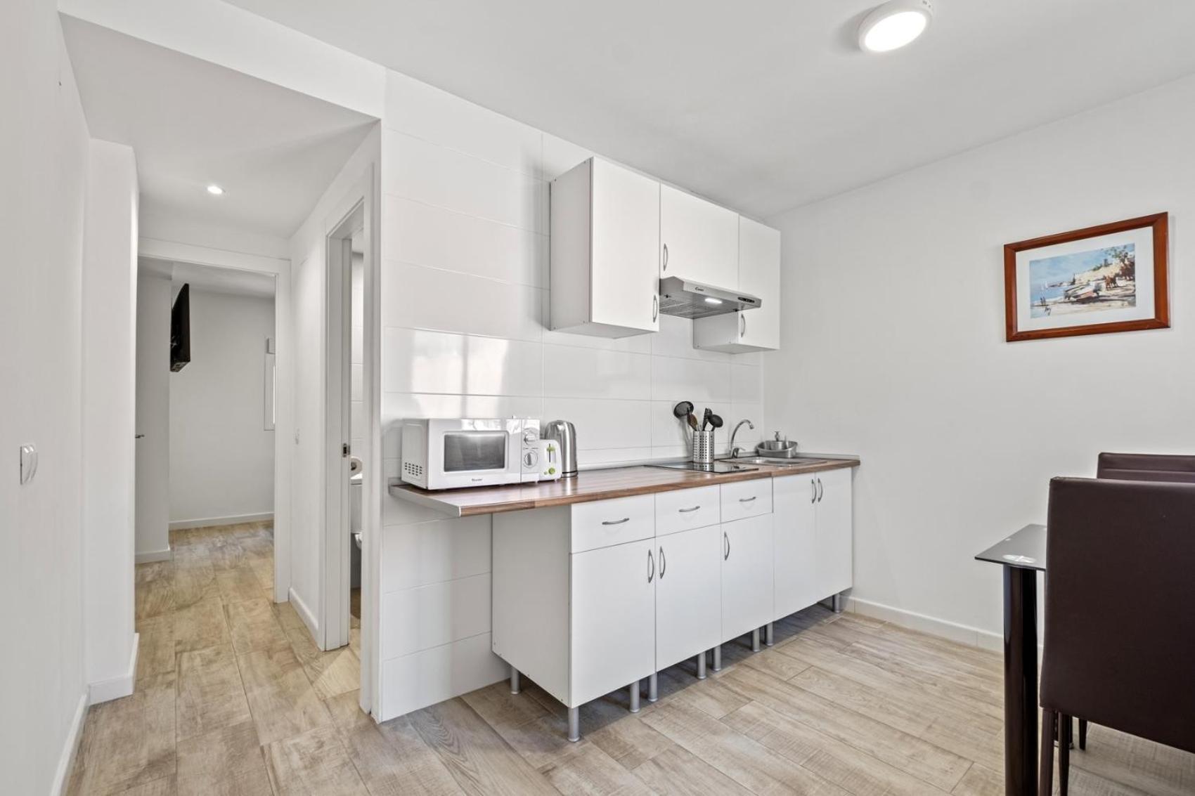 Apartamento En La Playa Con Terraza Malaga Bagian luar foto